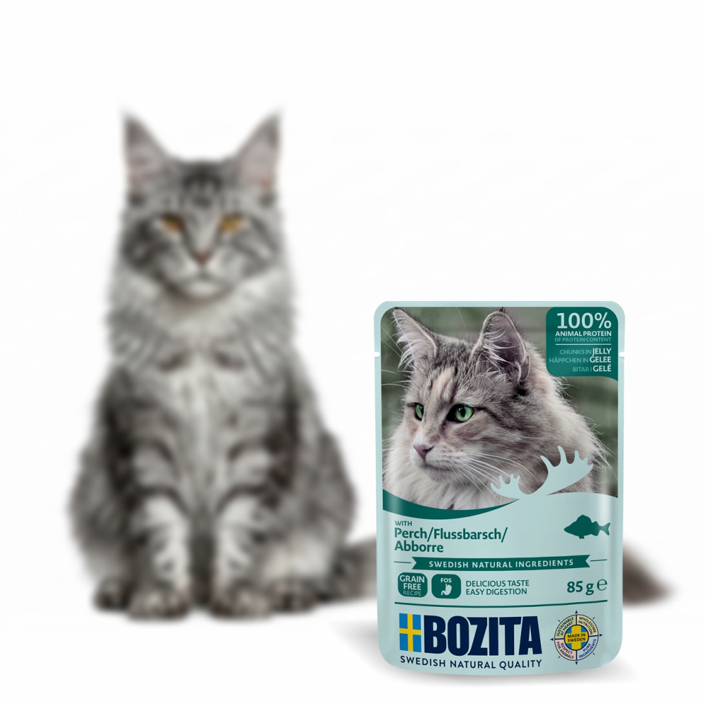 BOZITA karma dla kota w galarecie z okoniem 85g